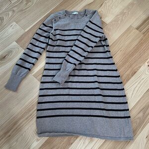 Seraphine Maternity Sweater Dress - nursing compatible!